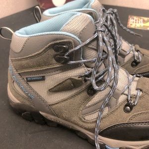 Bearpaw hiking boots.